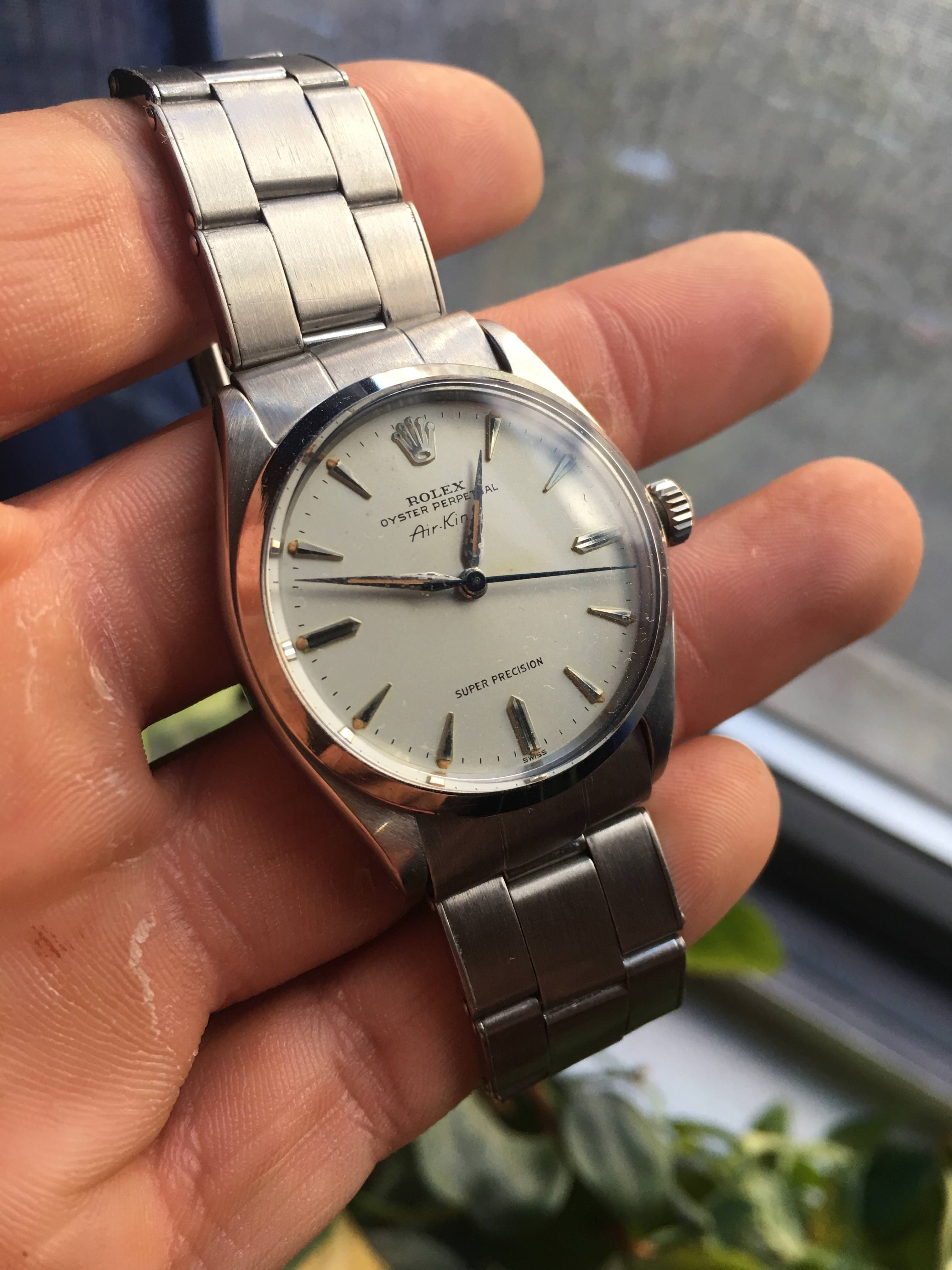 rolex air king 5500 for sale