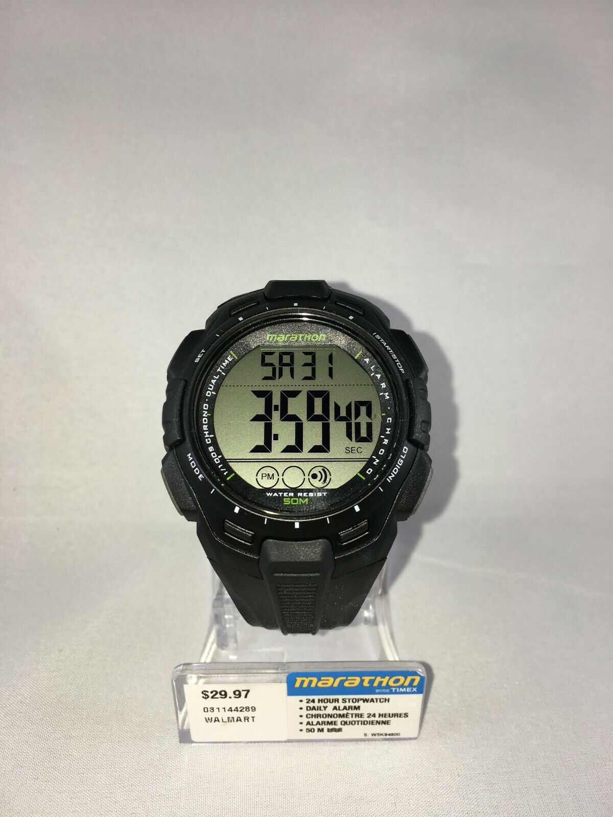 Timex Marathon WR50M Digital Watch WatchCharts