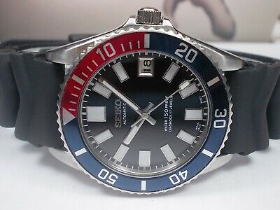 SEIKO 10BAR SKX025J AUTO MIDSIZE WATCH 7S26 0050 6217 62MAS PEPSI