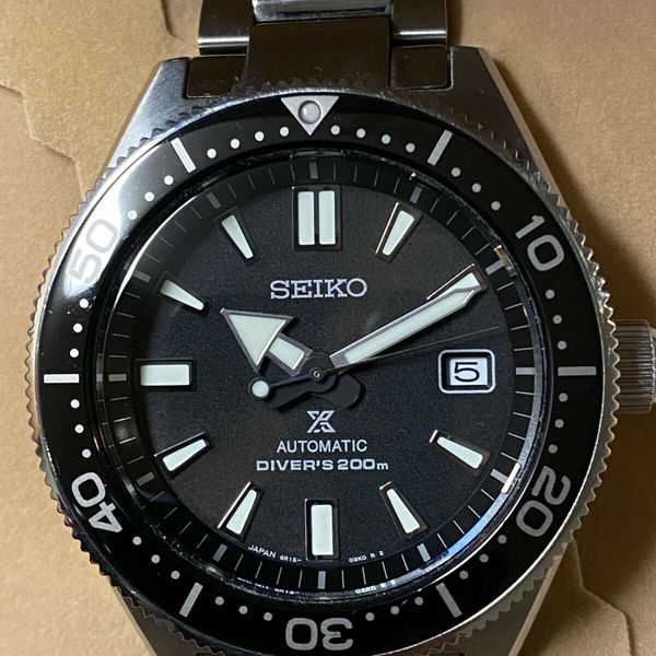 Seiko Prospex SBDC051, black dial, used with tags & box, bracelet, JDM ...