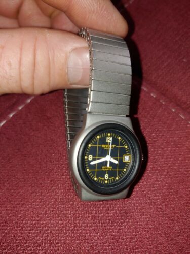 Sicura Quartz Swiss Made Stunt Watch Military By Breitling 8501