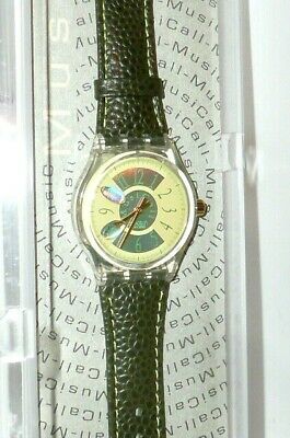 Swatch Watch 1993 Swatch MUSICALL SLK 103 Double Rythm Music Call