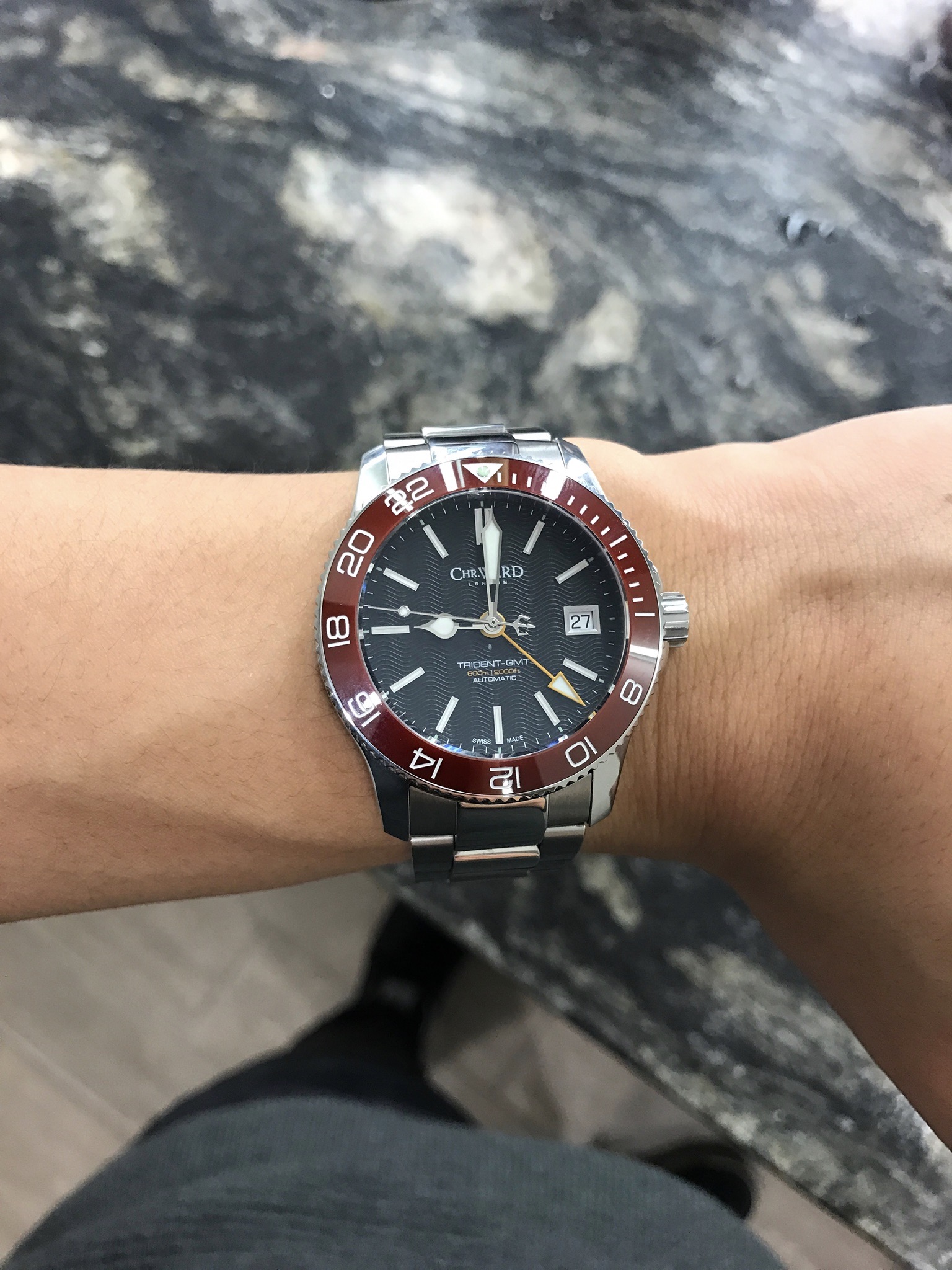 christopher ward c60 trident gmt