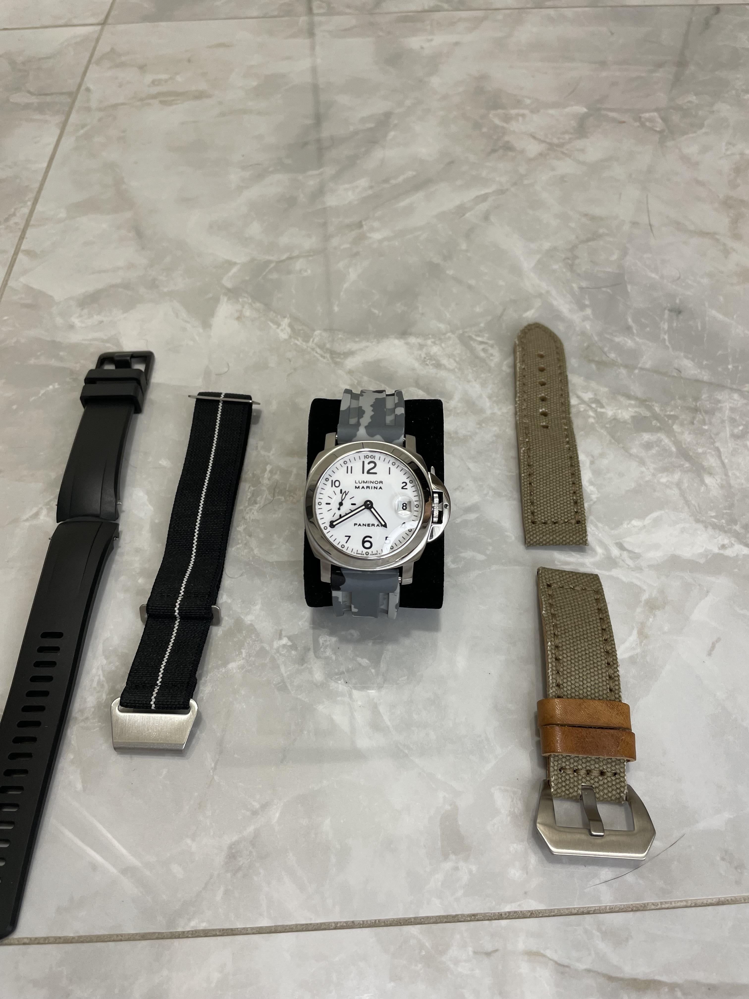 WTS Panerai Luminor PAM00049 comes with 4 straps CHEAPEST PAM