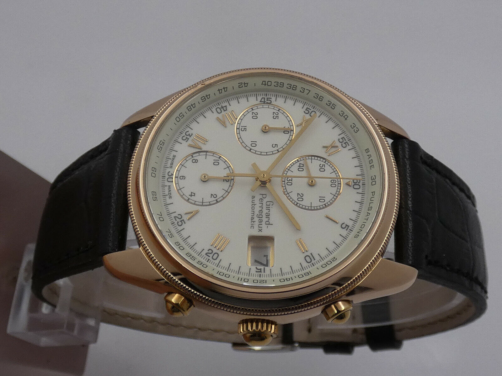 GIRARD PERREGAUX OLIMPICO CHRONO GP 4900 18 KT ROSE SOLID GOLD