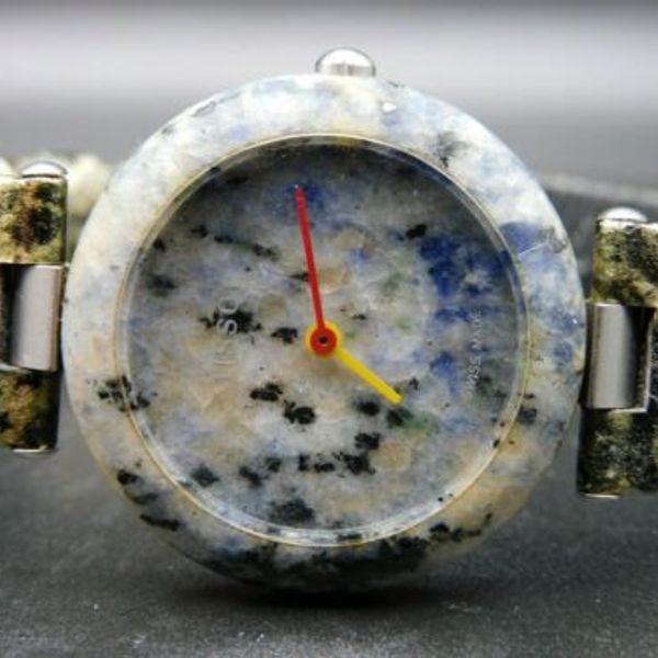 Vintage Tissot Rock Watch R150 Speckled Granite Ladies Quartz Watch ...