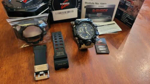 Casio G Shock Mudmaster GWG 1000 1A with Camo and Black Bands