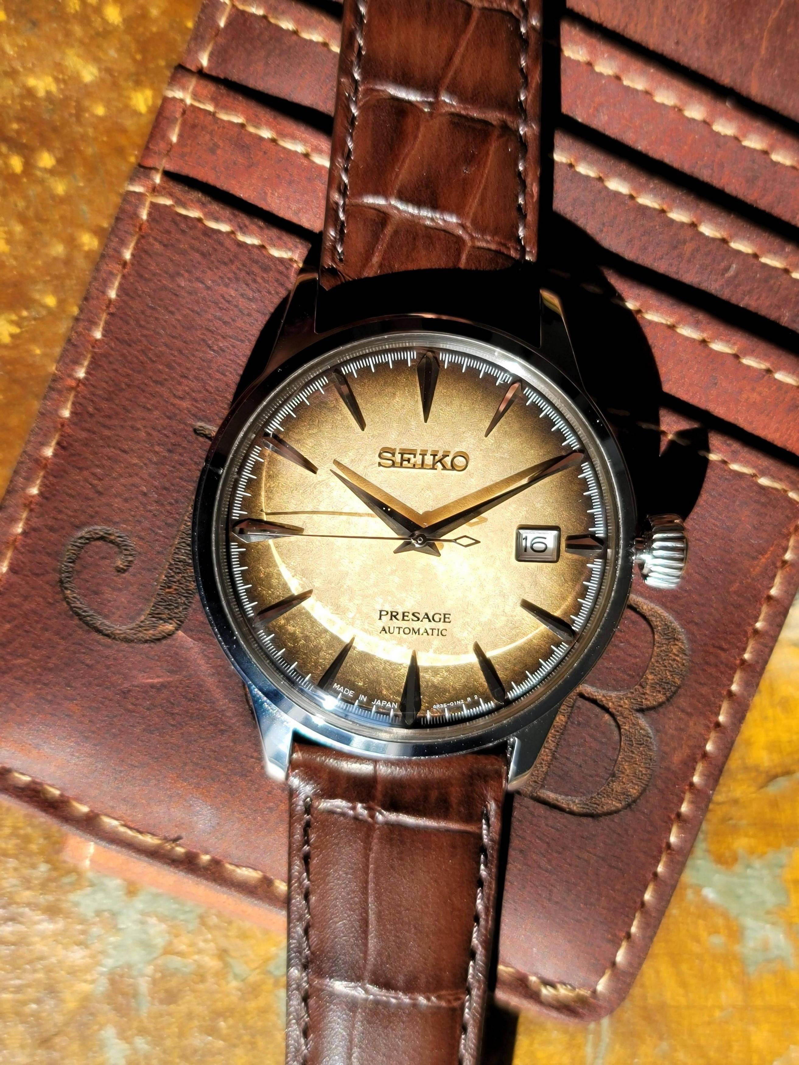 Seiko presage irish coffee for online sale