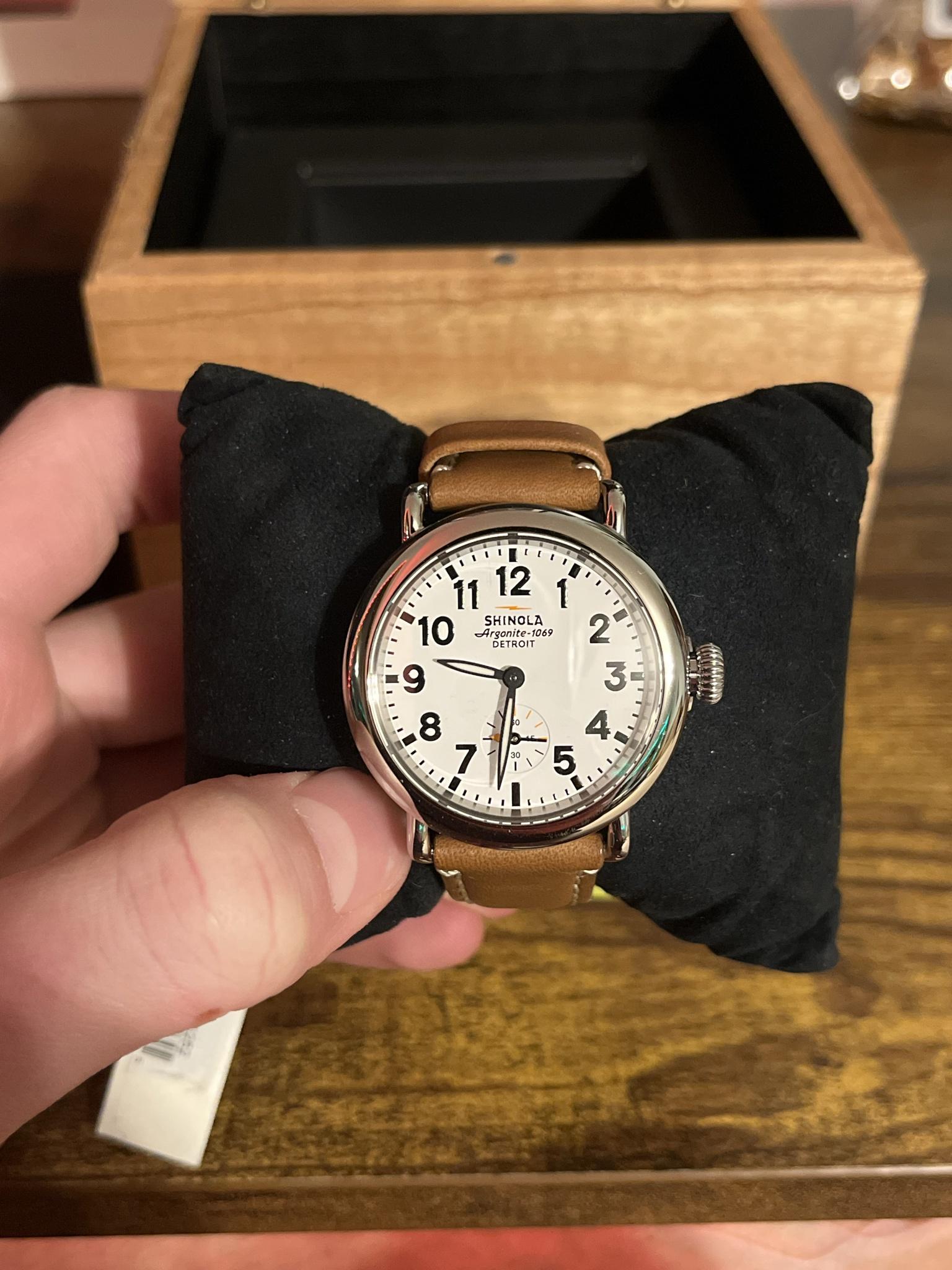 Shinola watch online sale