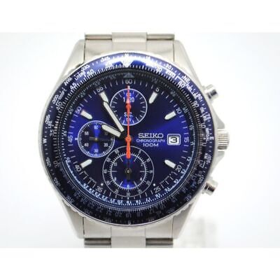 Seiko Flightmaster Pilot 7T92 0CF0 SND255 Quartz Chronograph Mens