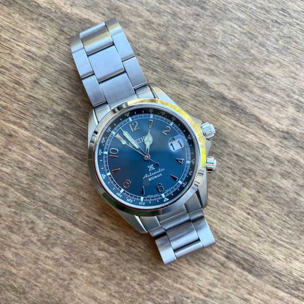 [WTS] SEIKO Alpinist Mountain Glacier - SPB197 - Signed crown upgrade |  WatchCharts