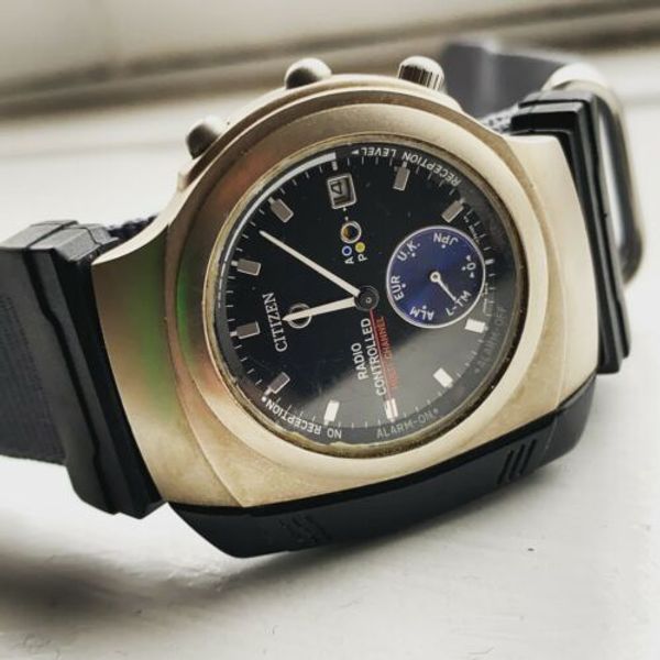 Rare Citizen Spacemaster Cal.8410 Bundeswehr Radio Controlled Watch