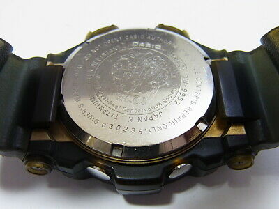 G-Shock SEAMAN DW-9952GWC-8 Titanium Casio Watch W/Box & tag etc 