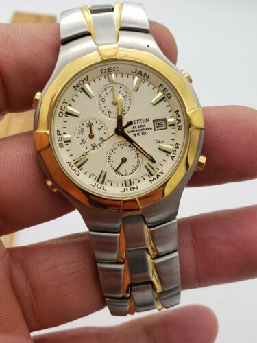 citizen alarm chronograph wr100