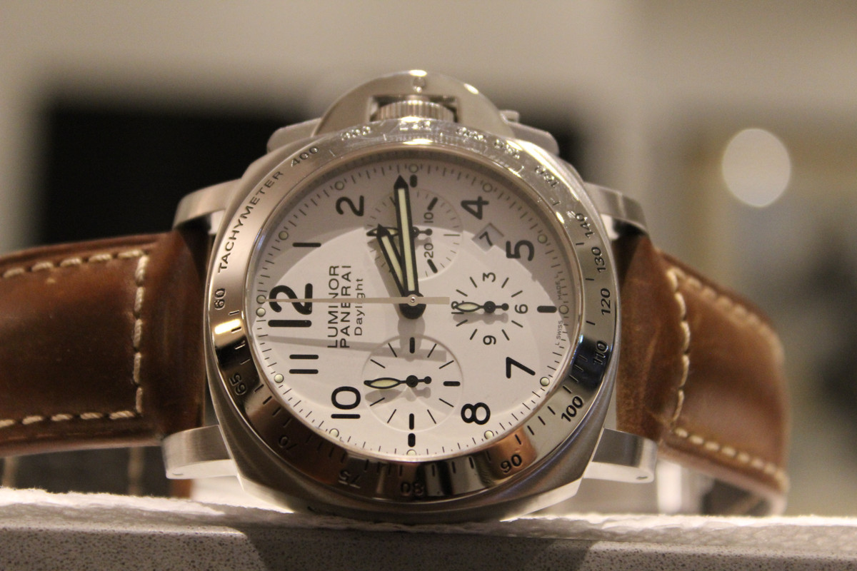 FSOT Panerai PAM 188 Luminor Daylight Chronograph 44mm Automatic