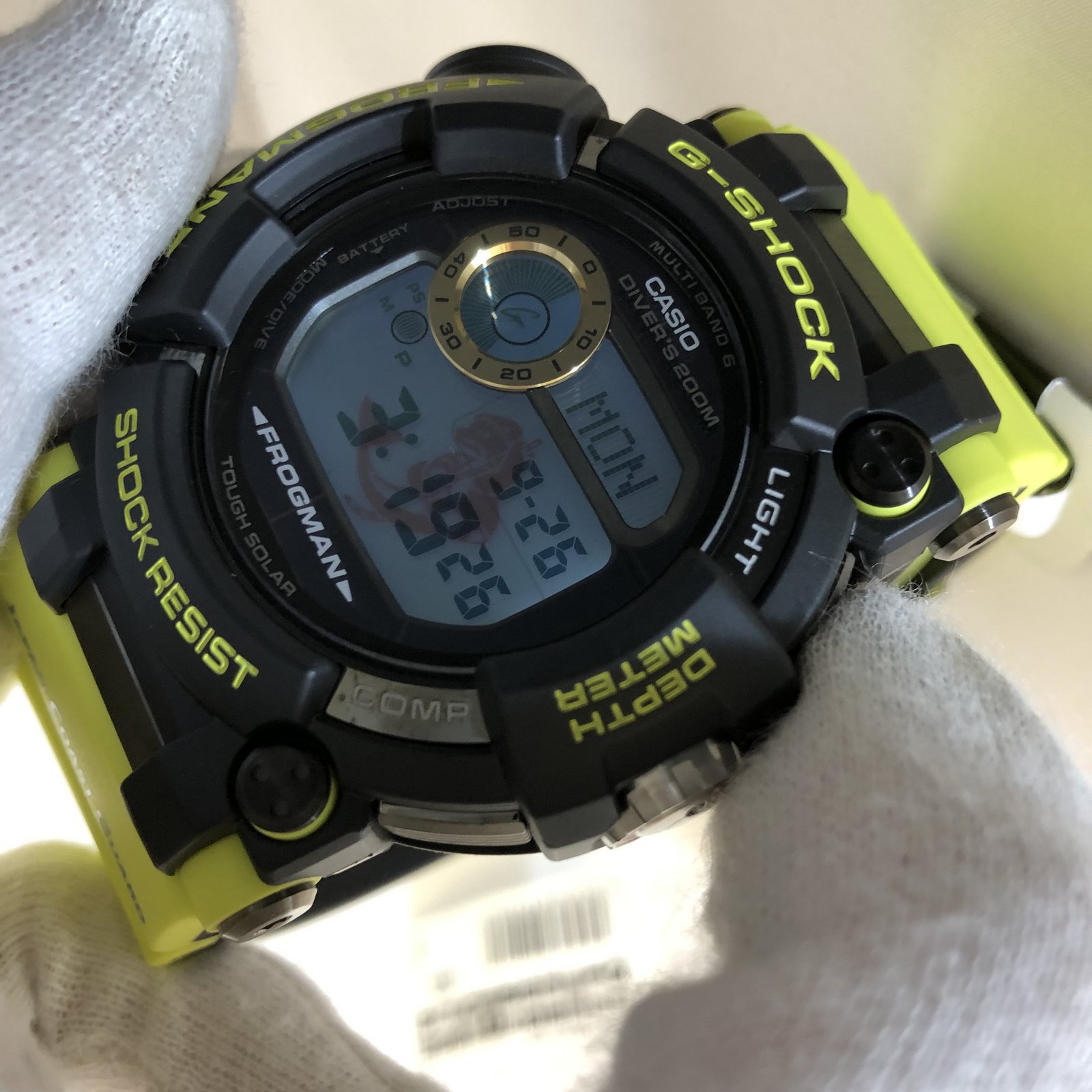 Casio frogman japan coast guard best sale