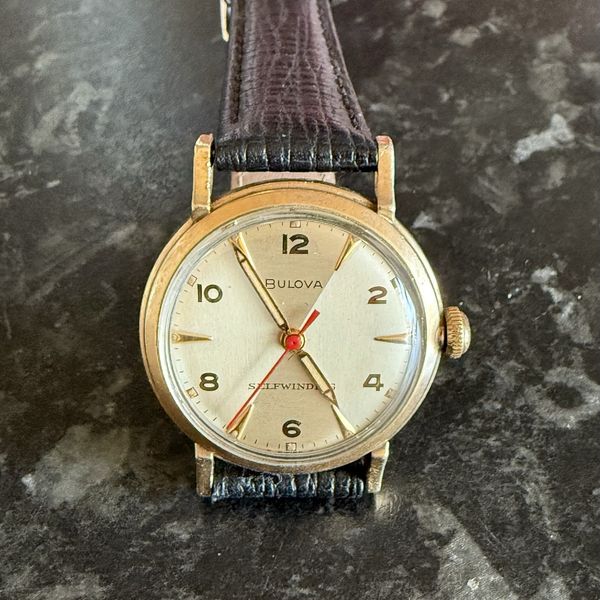 Bulova Vintage Automatic Gents/Unisex Wristwatch Good Working Order