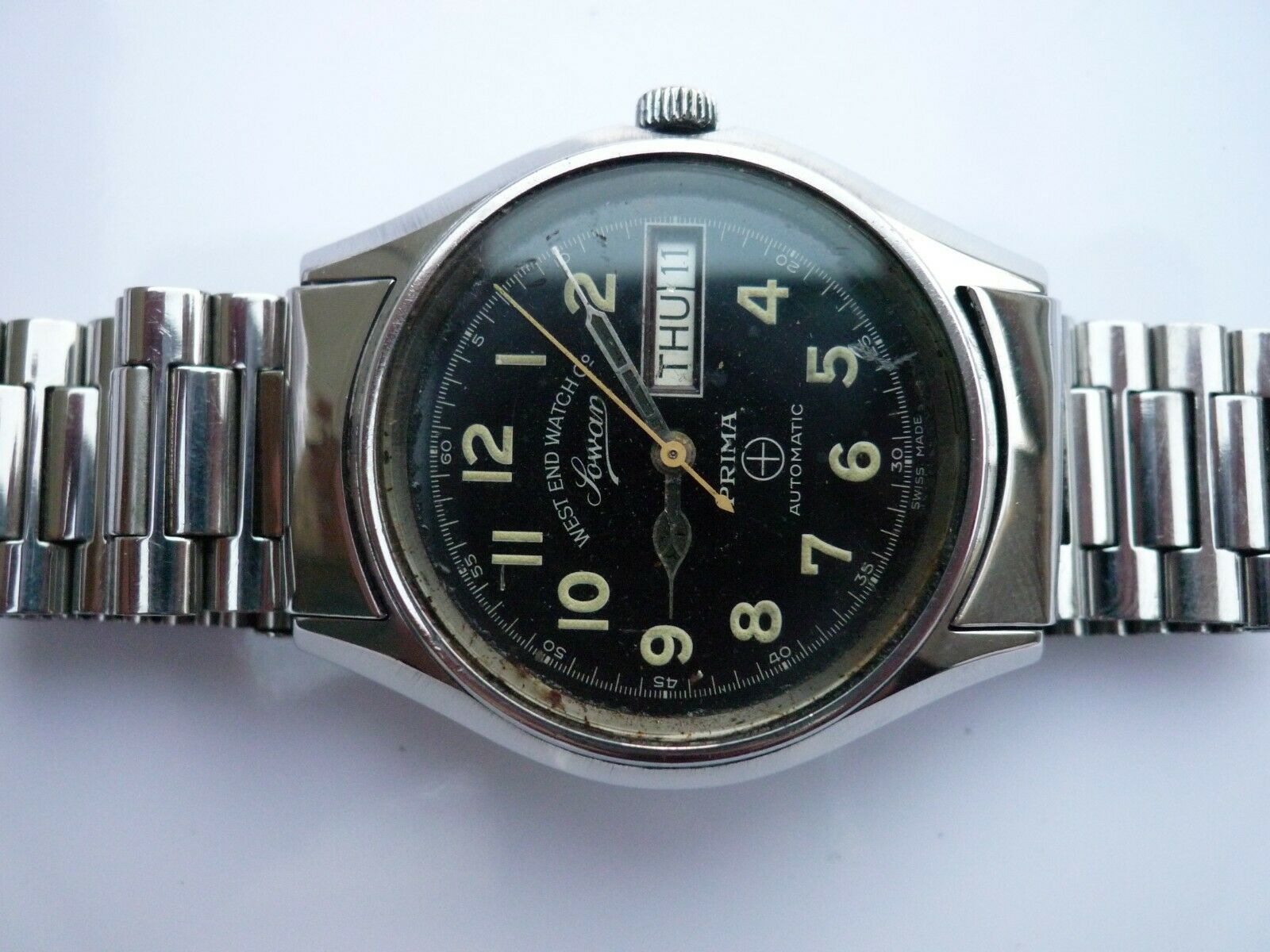West End Watch Co Sowar Prima k 4456-4218 Automatic 2878 Day-Date