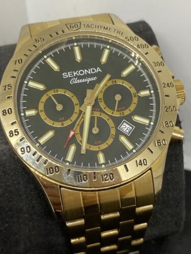 Sekonda hot sale classique gold