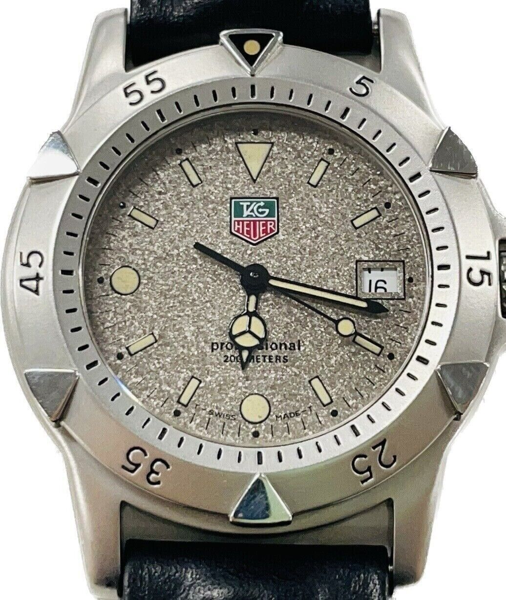 Tag Heuer Professional 200mm WD1211-K-20 Quartz Watch A31