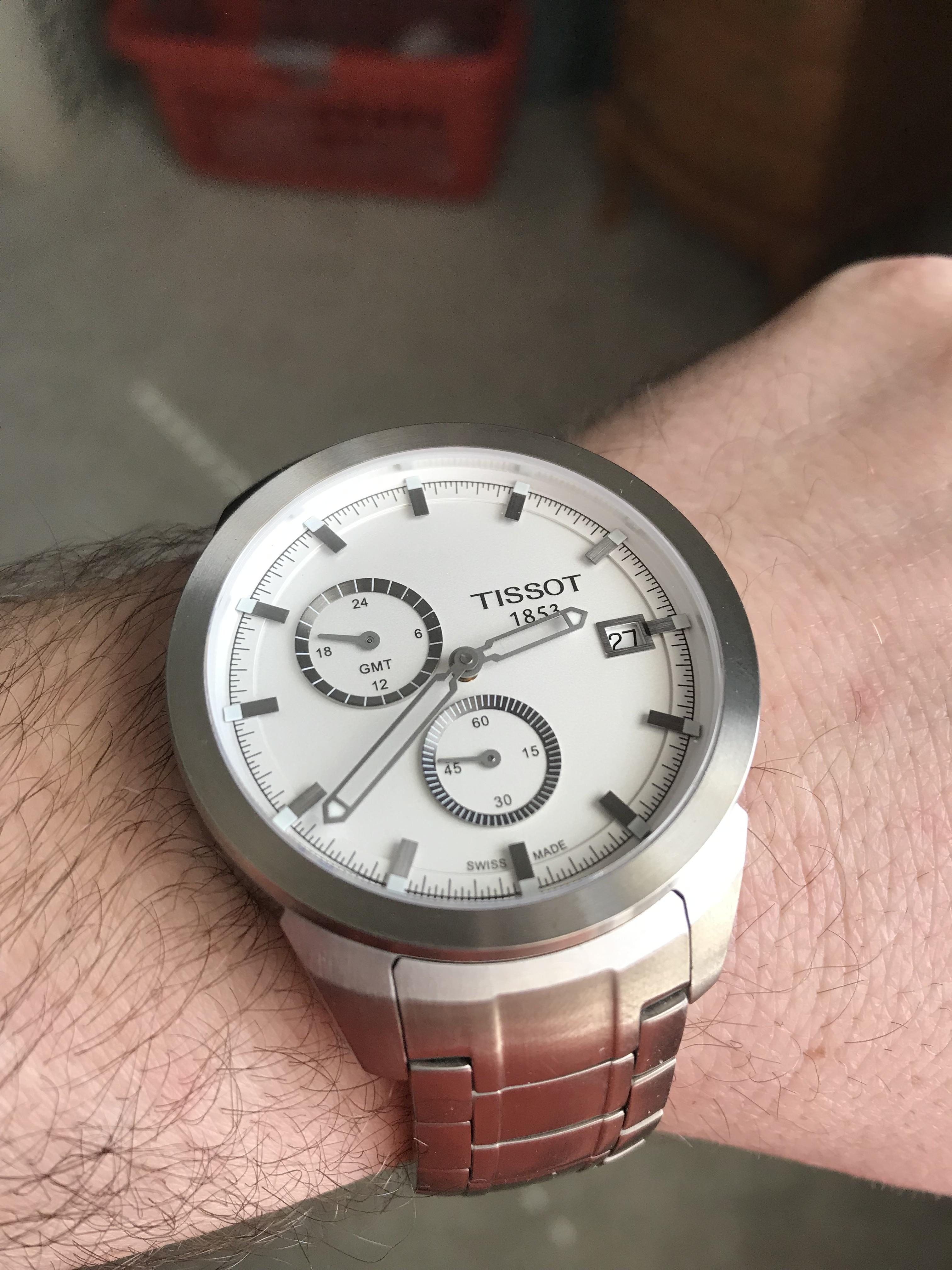 WTS Repost Tissot Titanium GMT T069.439.44.031.00 WatchCharts