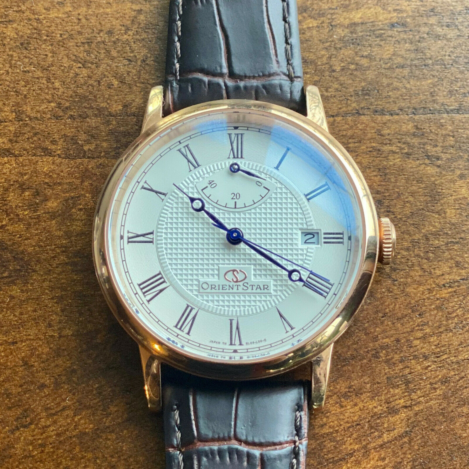 Orient star elegant classic hotsell rose gold