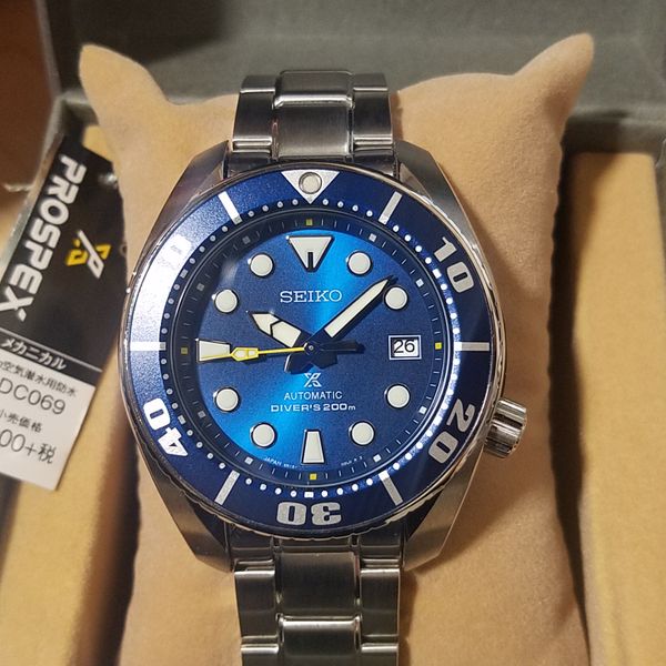 WTS] Seiko SBDC069 Coral Reef Blue Sumo - like new | WatchCharts
