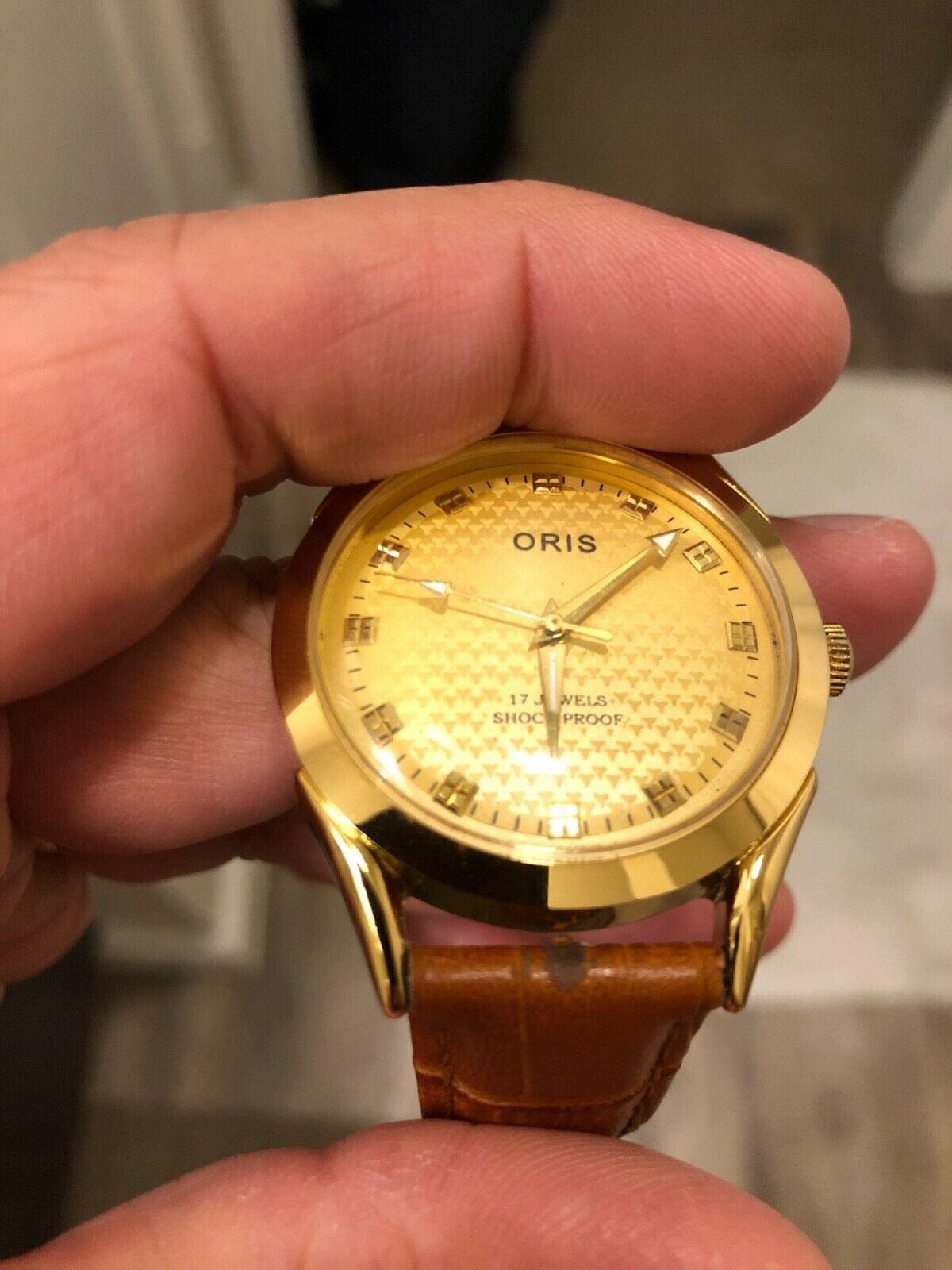 Vintage Oris 17 Jewels Shockproof (gold) | WatchCharts Marketplace
