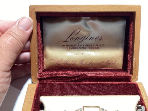 Longines 14k Gold Antique Womens Watch Worlds Fair Grand Prize