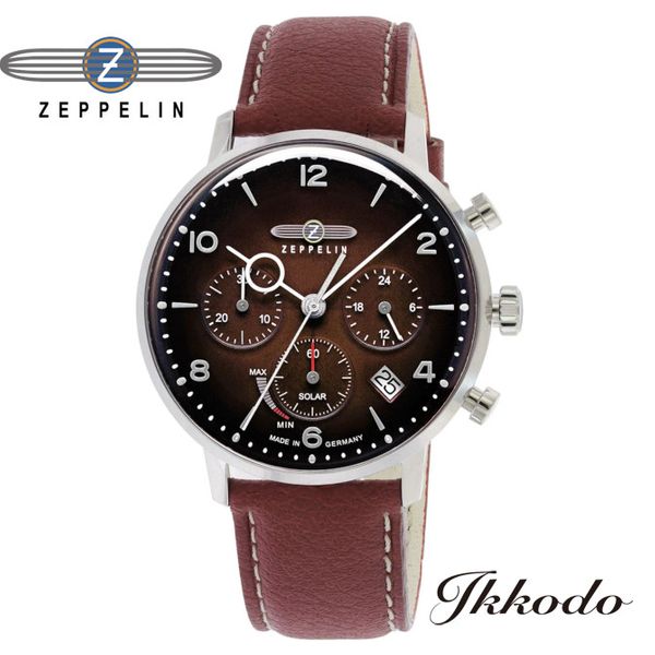 Zeppelin ZEPPELIN Hindenburg Solar Solar Chronograph 41mm 5 ATM