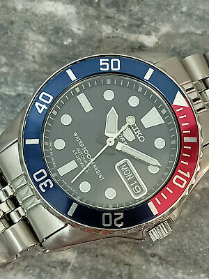 PRE OWNED SEIKO DIVER 7S36 03E0 SNZF27 AUTOMATIC UNISEX WATCH S.N