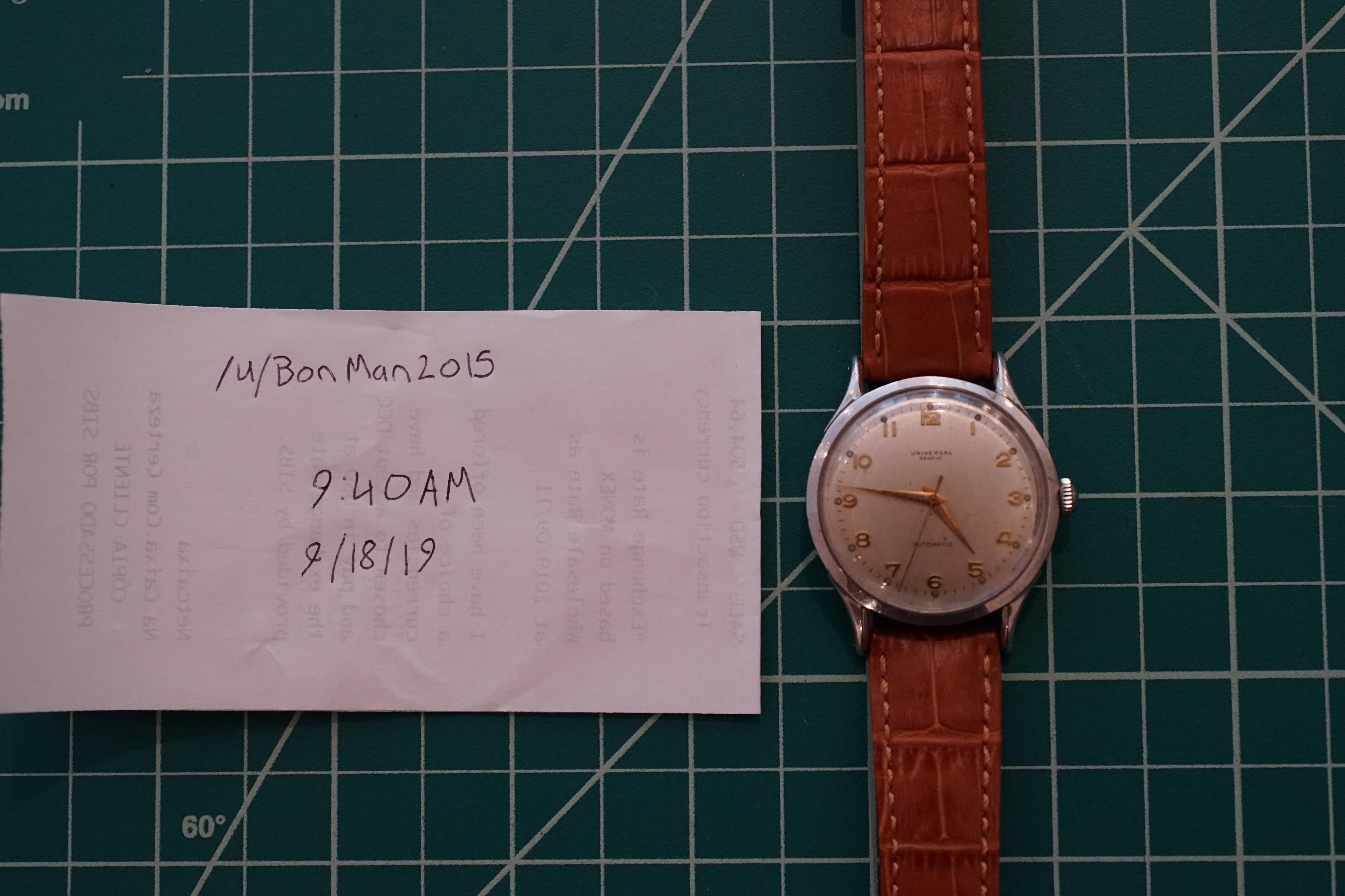 WTS Universal Geneve Reference 20207 WatchCharts