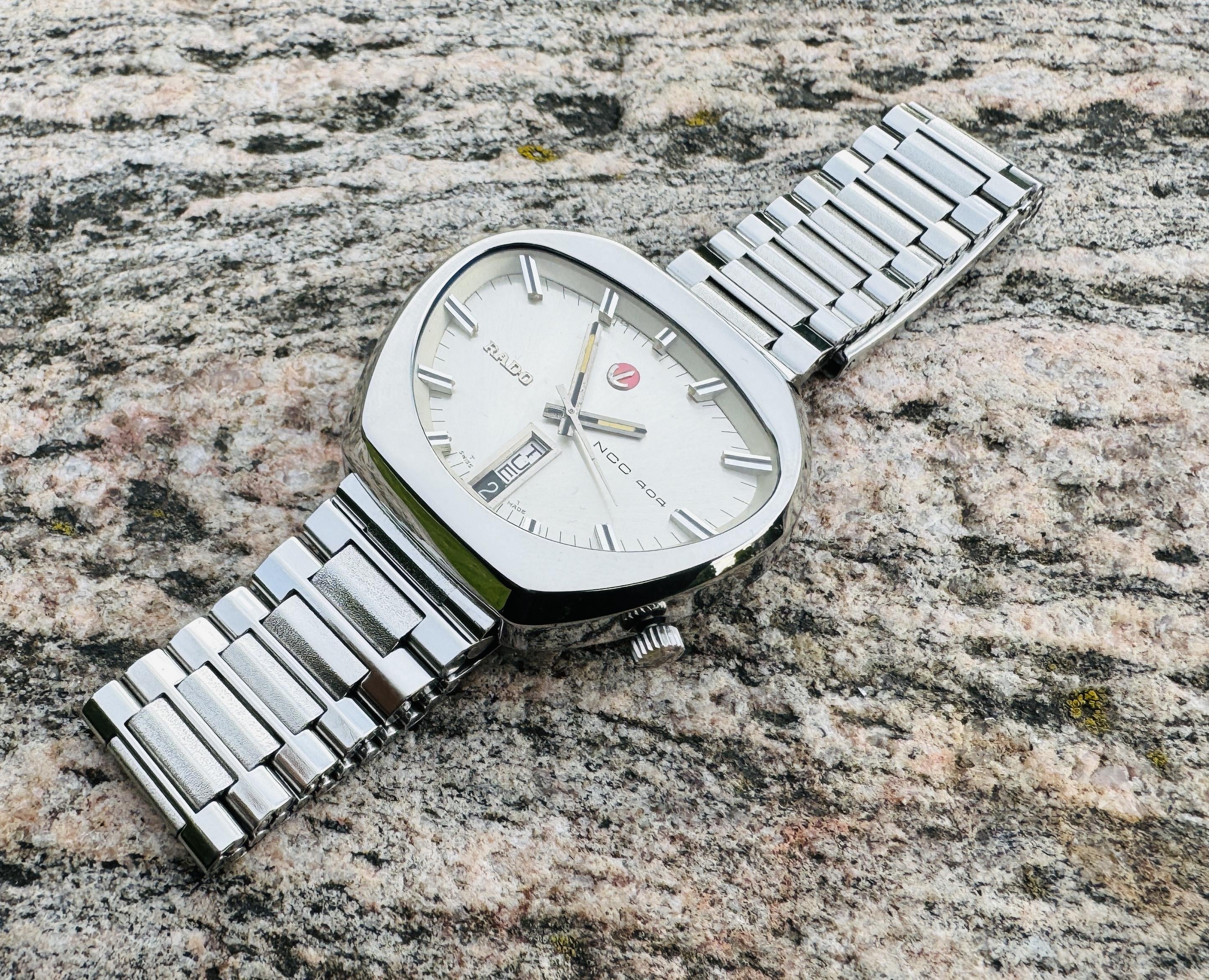 WTS]EXCELLENT RARE RADO NCC 404 Cobra Case Automatic Watch $399