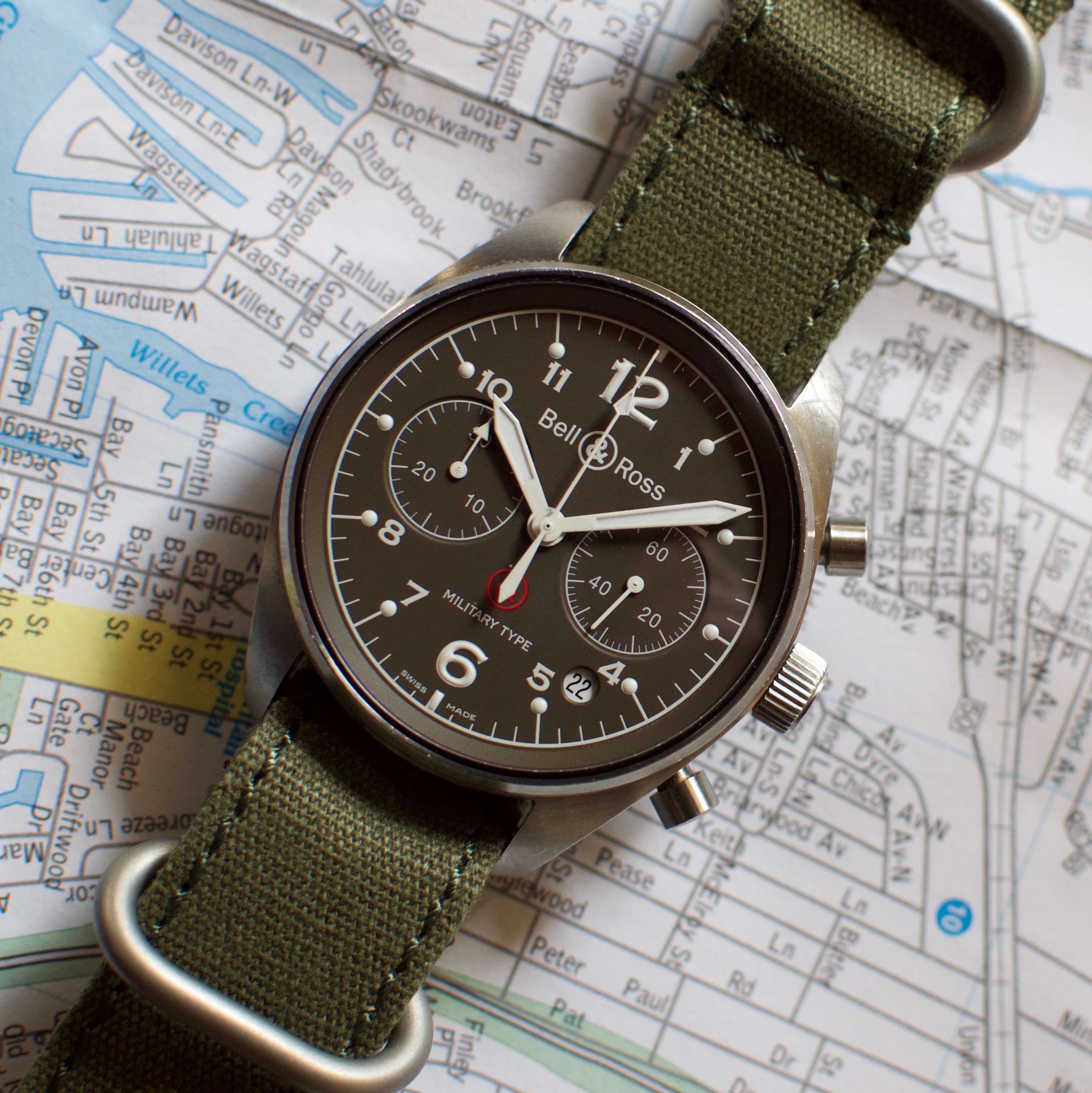 FS Bell Ross Vintage 126 Military Type LTD 999 WatchCharts