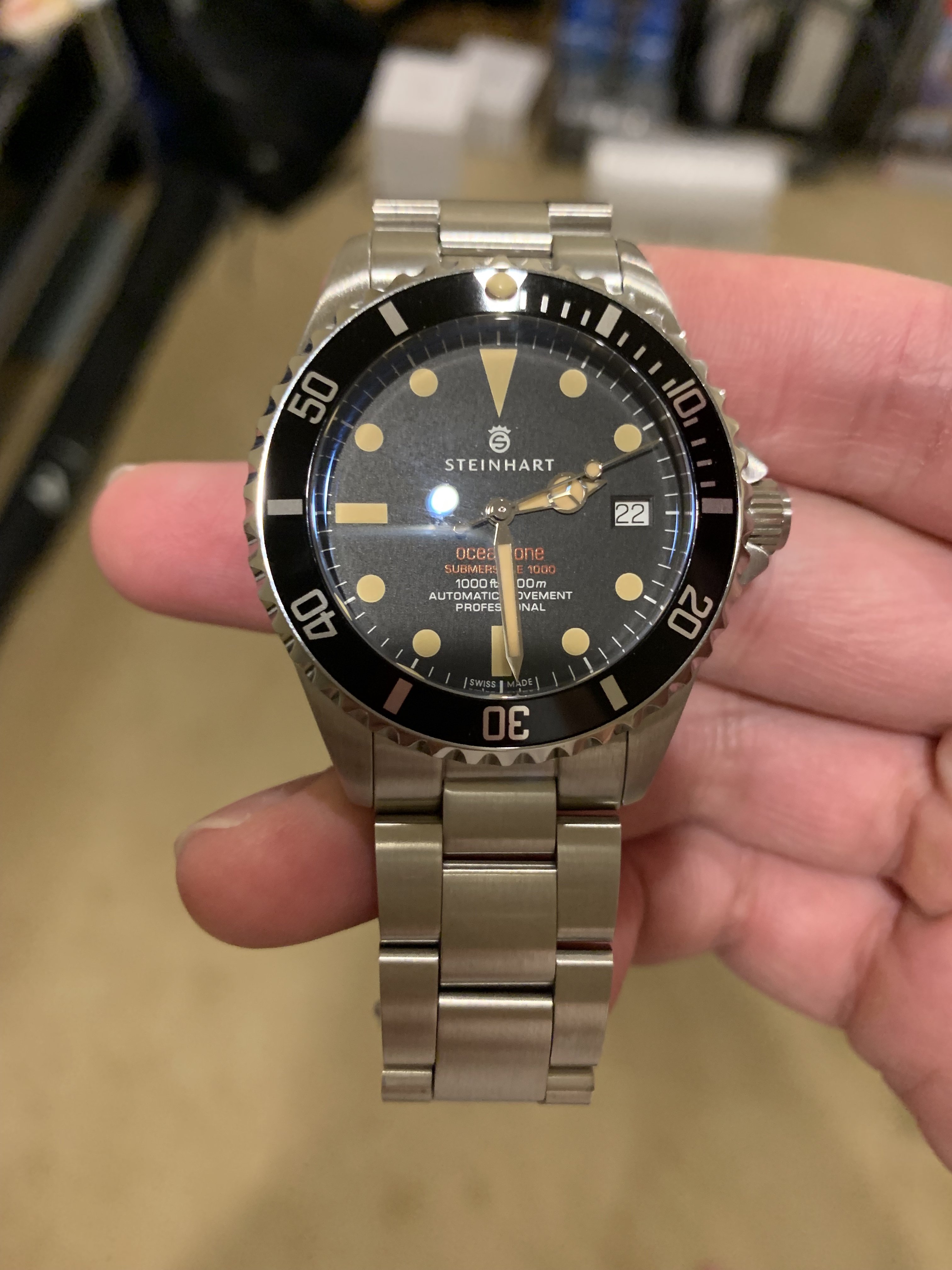 Steinhart ocean discount vintage red 39