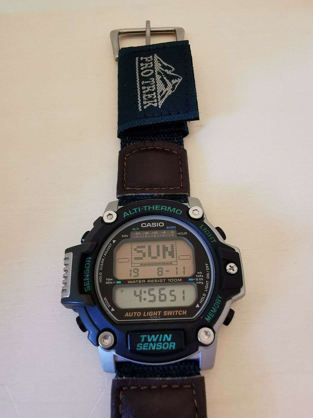 Vintage Casio Protrek PRT-30 watch for men | WatchCharts Marketplace