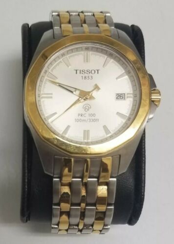 TISSOT 1853 PRC 100 P860 960 DATE MEN S WATCH Needs Repair