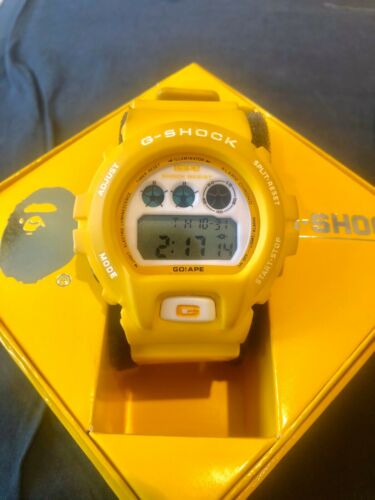 g shock dw 6900 yellow