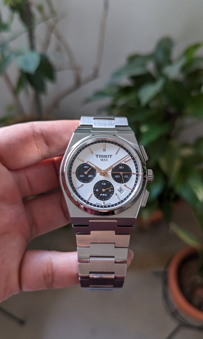 CHEAPEST Tissot PRX Chronograph Panda WatchCharts Marketplace