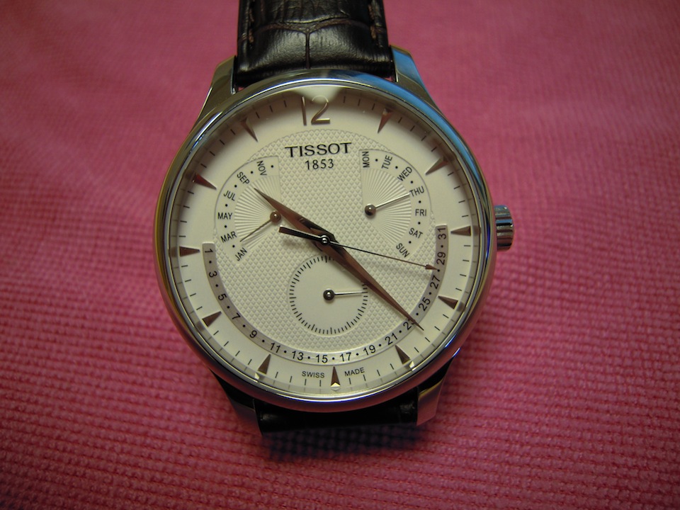 Tissot Tradition Quartz Retrograde Perpetual Calendar T063.637.16.037.00