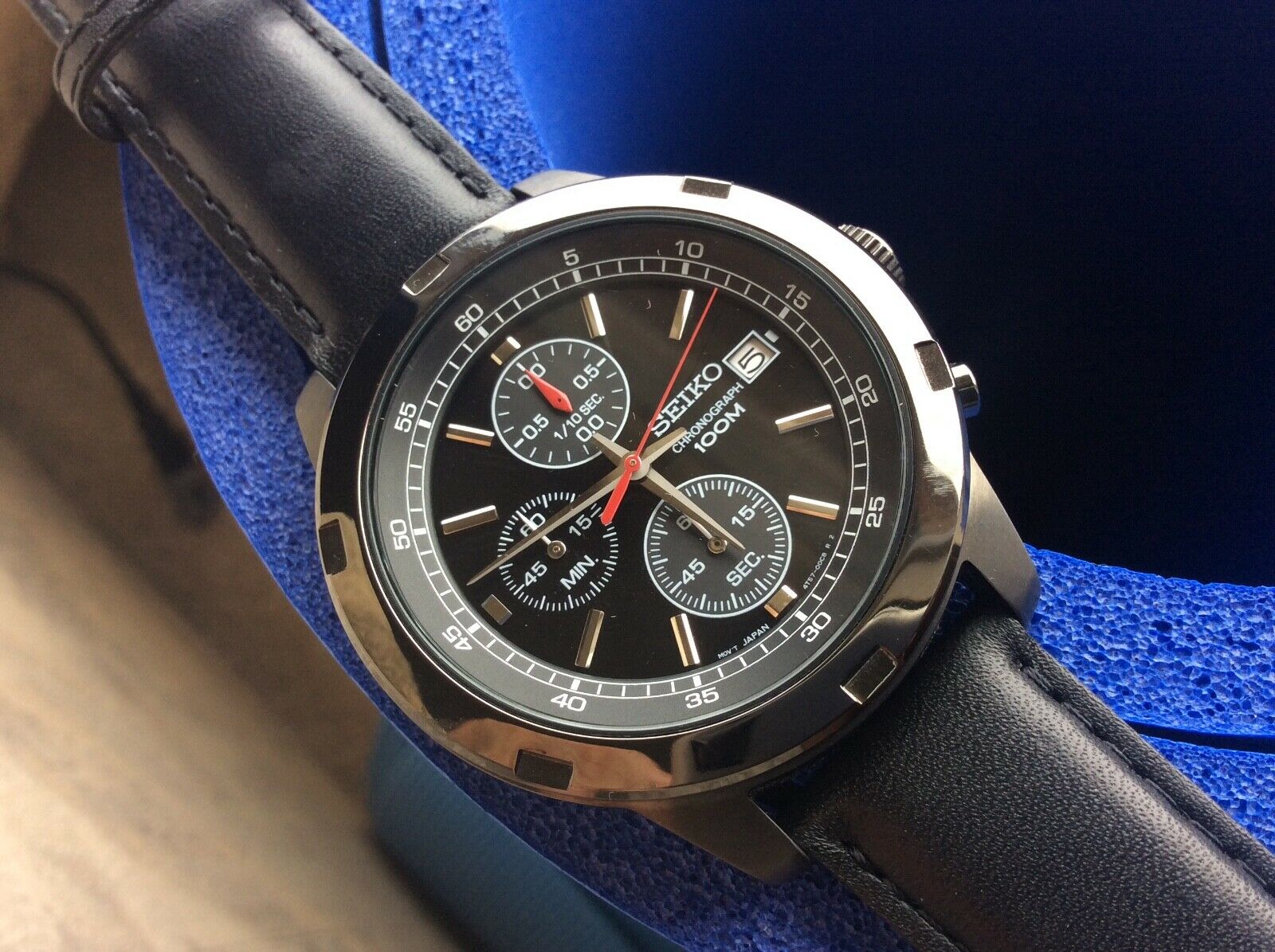 Seiko 4T57-00B0 Quartz Chronograph 100M Unused Mint Perfect 