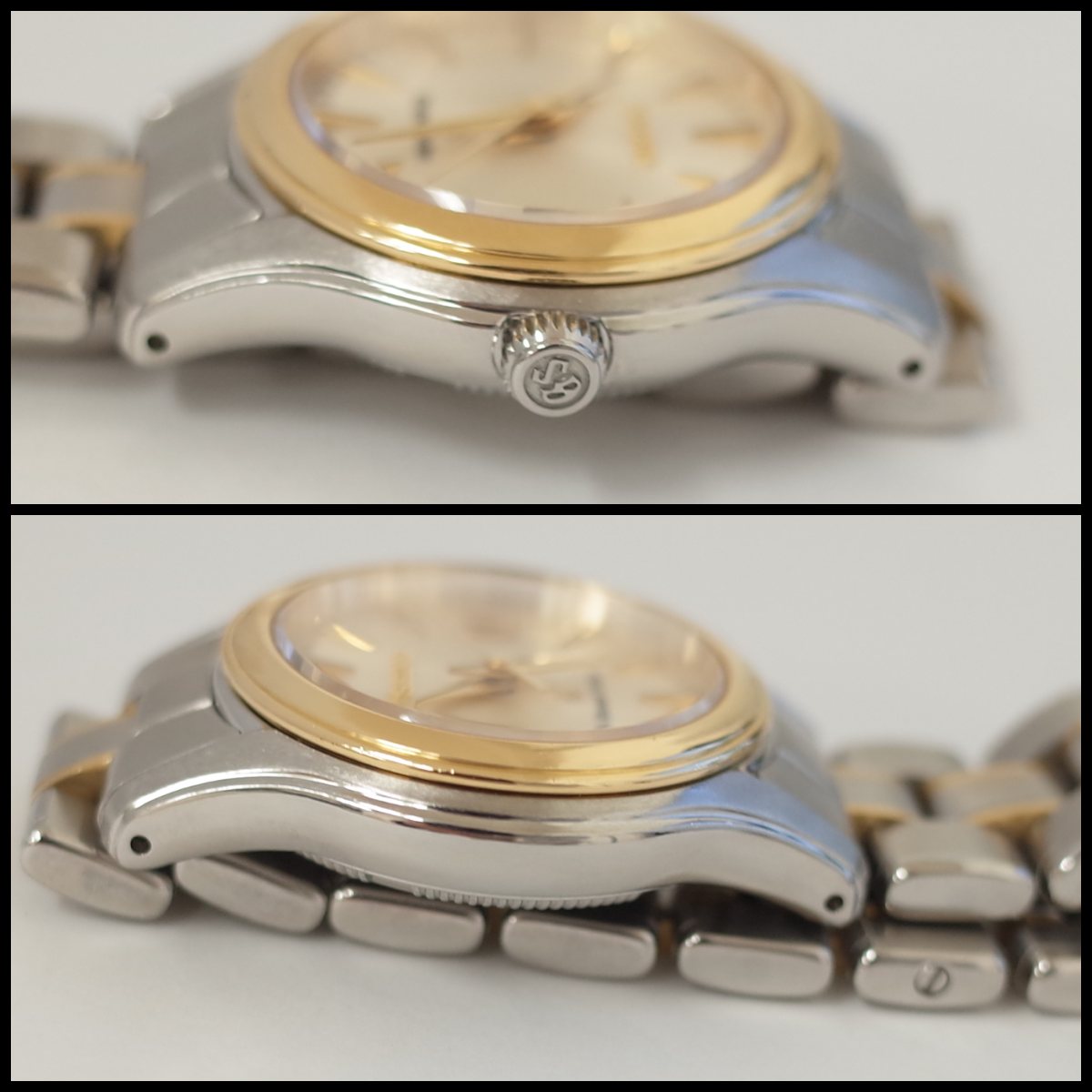 Grand Seiko GS STGF022 4J52-0A20 K18/SS Date combination