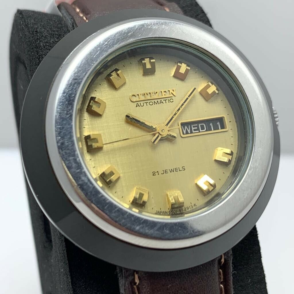 オンライン販売店舗 シチズン CITIZEN AUTOMATIC BLHS 6501 レトロ