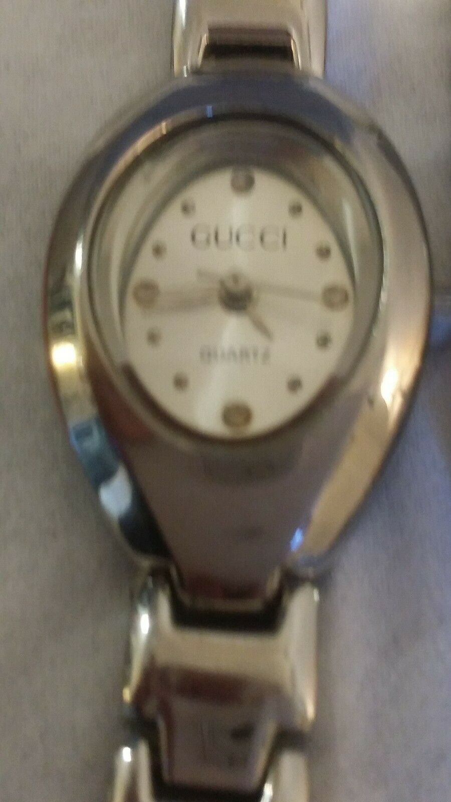 2 Gucci Women s Stainless Steel Women s Quartz Watches. Rare Both