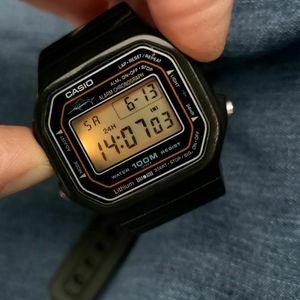Vintage very rare 80s Casio W-300 Marlin module 106 men's quartz