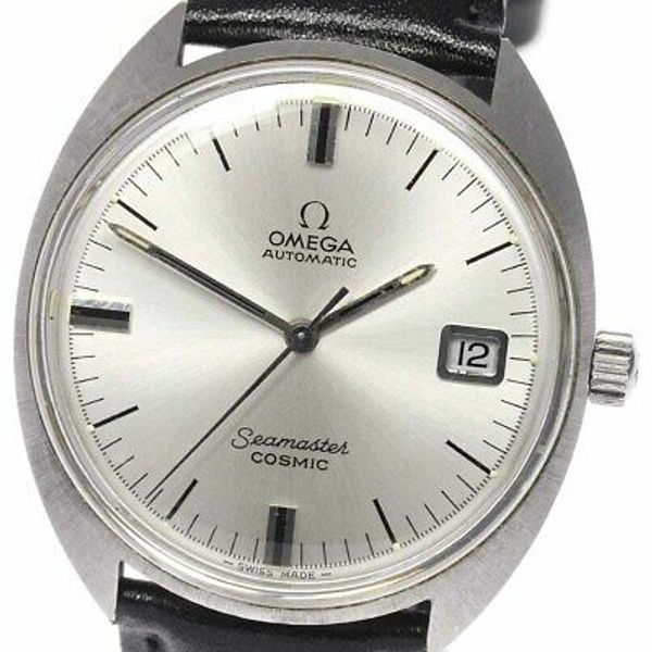 OMEGA Seamaster cosmic 166026-T00L 107 Date Automatic Men's Watch ...