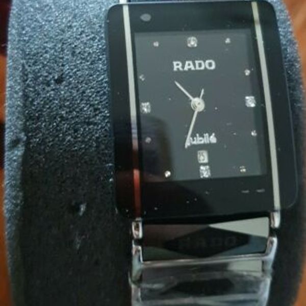 Ladies Rado Jubilé 4 Diamond Watch Ceramic 150.0383.3