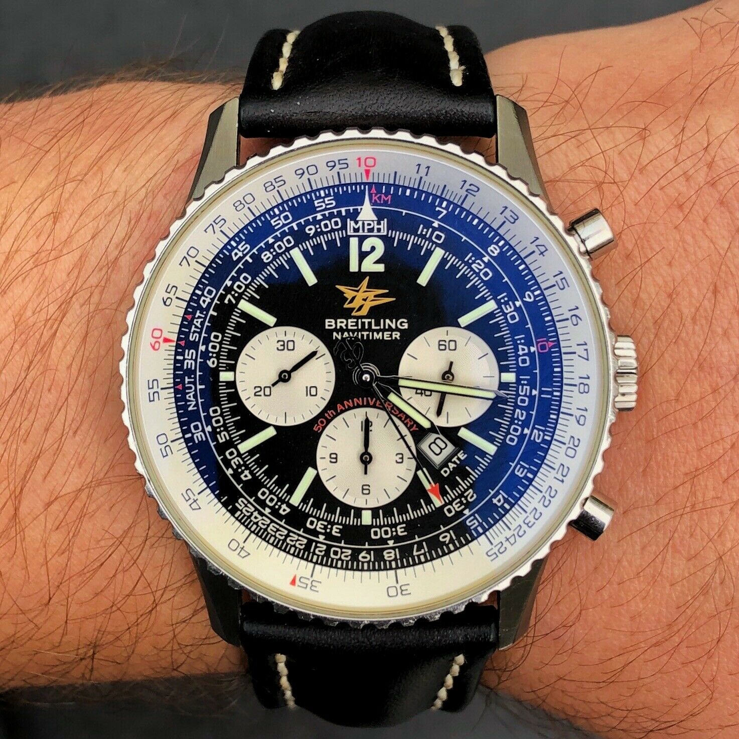 Breitling navitimer anniversary outlet 50th