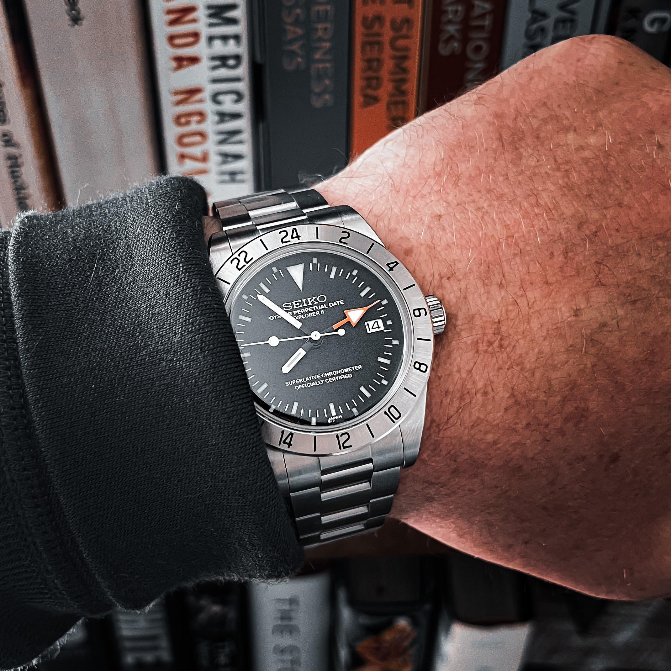 WTS] Custom Seiko Explorer Mod - 1655 Homage - NH34 - 40mm