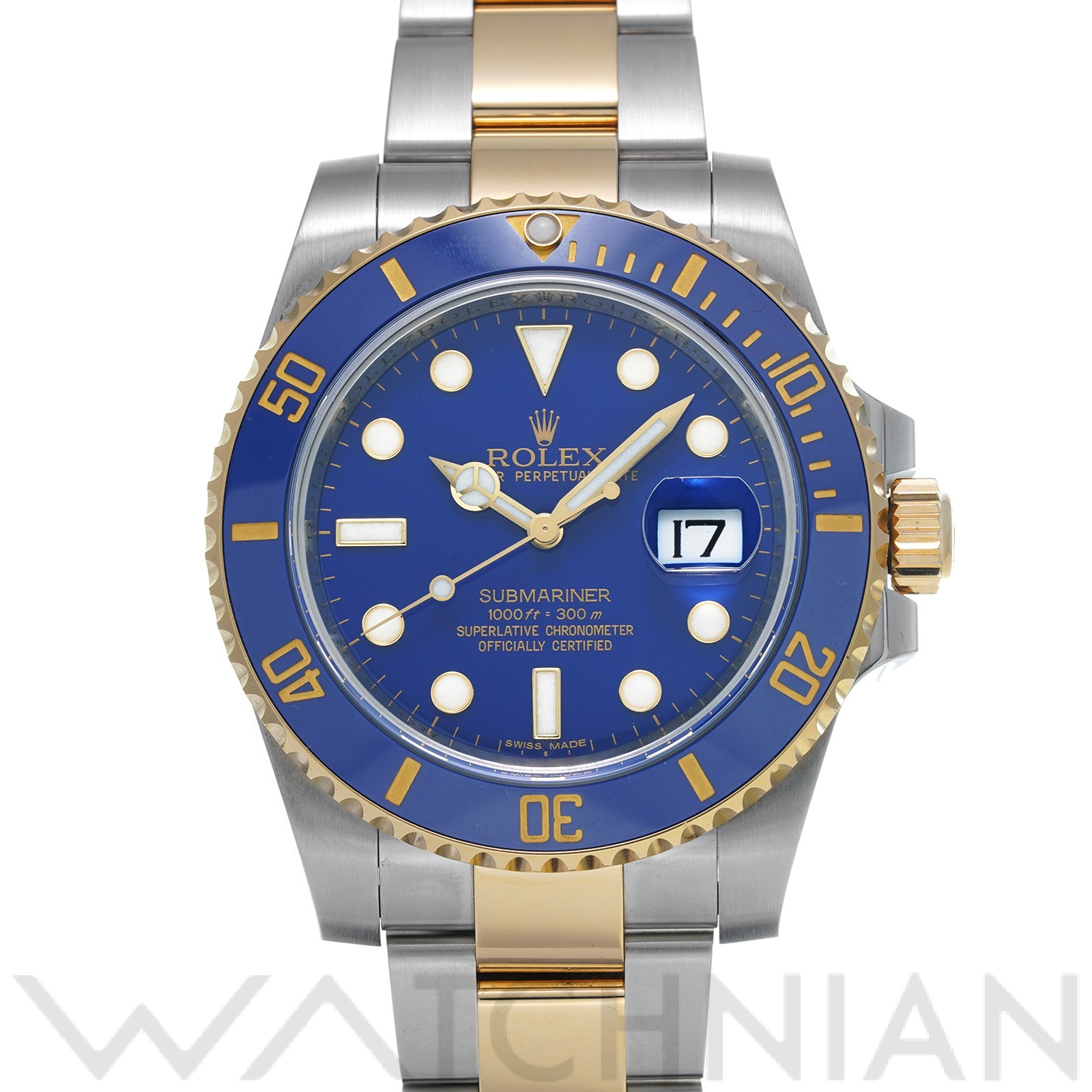 Used Rolex Rolex Submariner Date 116613LB No. V Manufactured